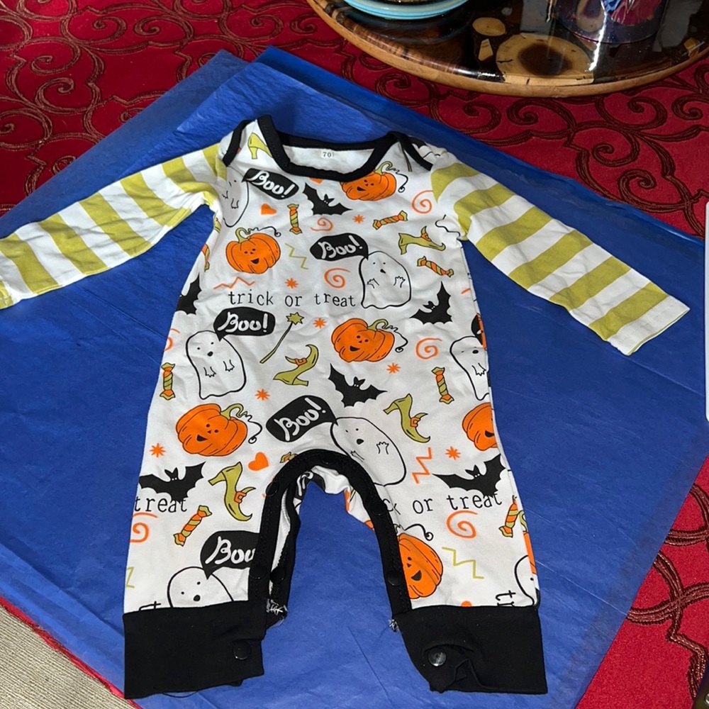 Baby Halloween romper